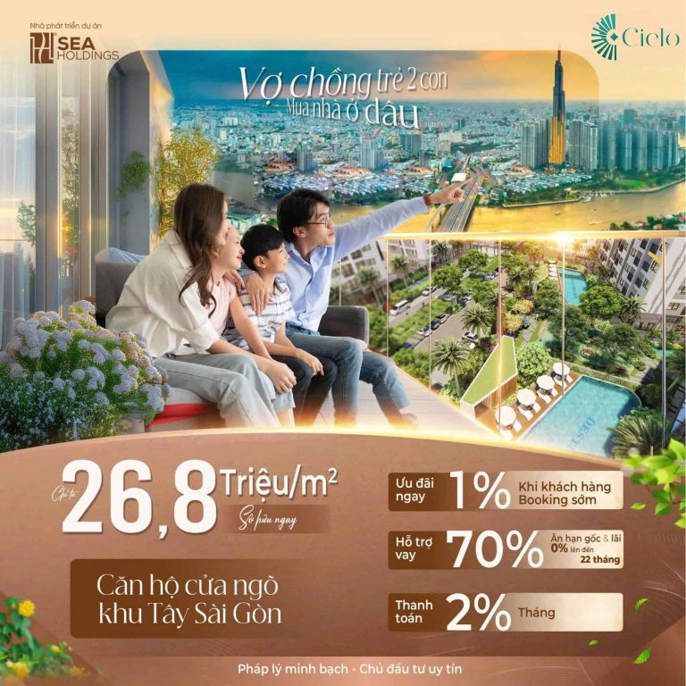 căn hộ Destino Centro tháp Cielo t1a