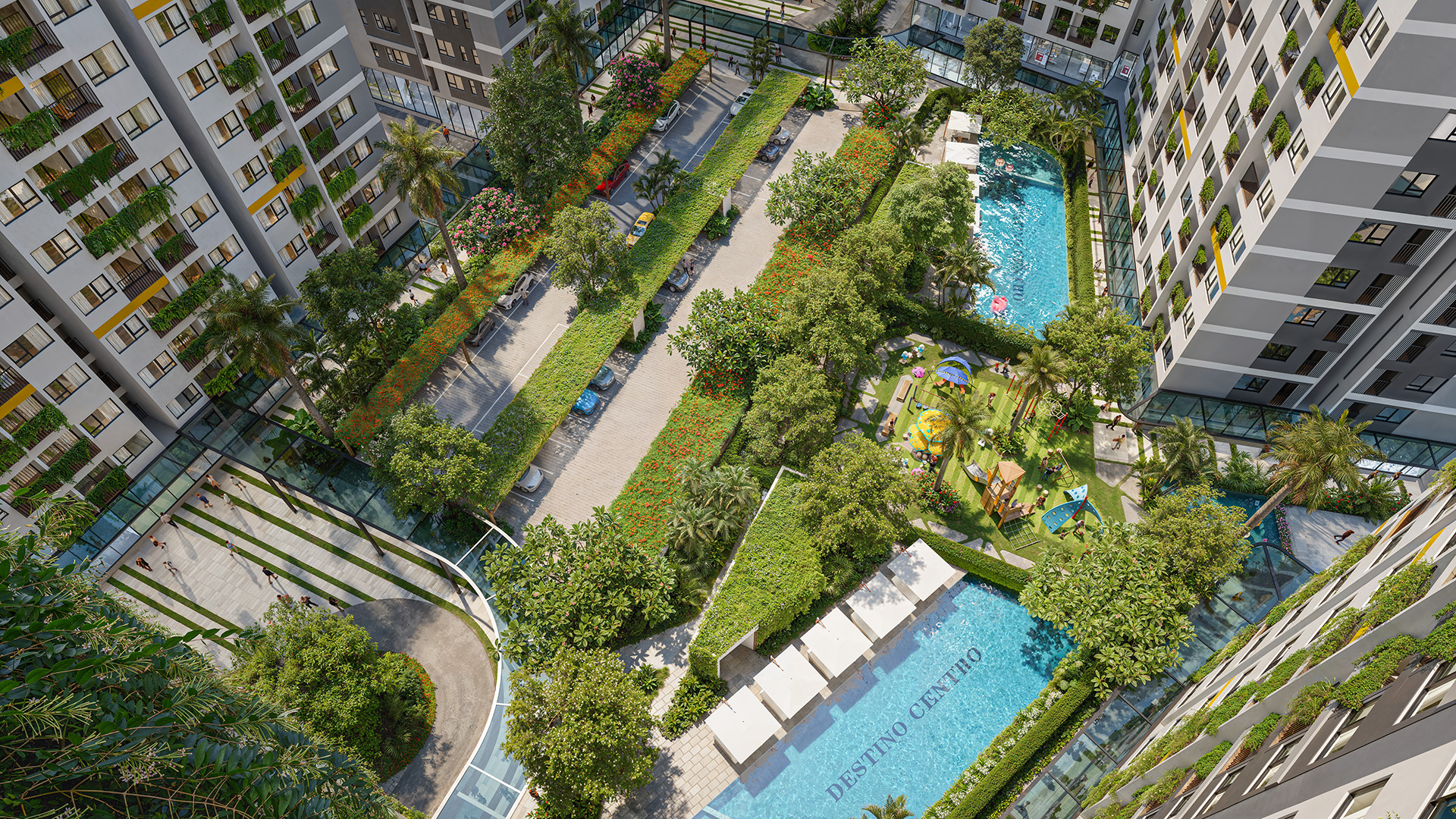 tiện ích Destino Centro tháp Cielo