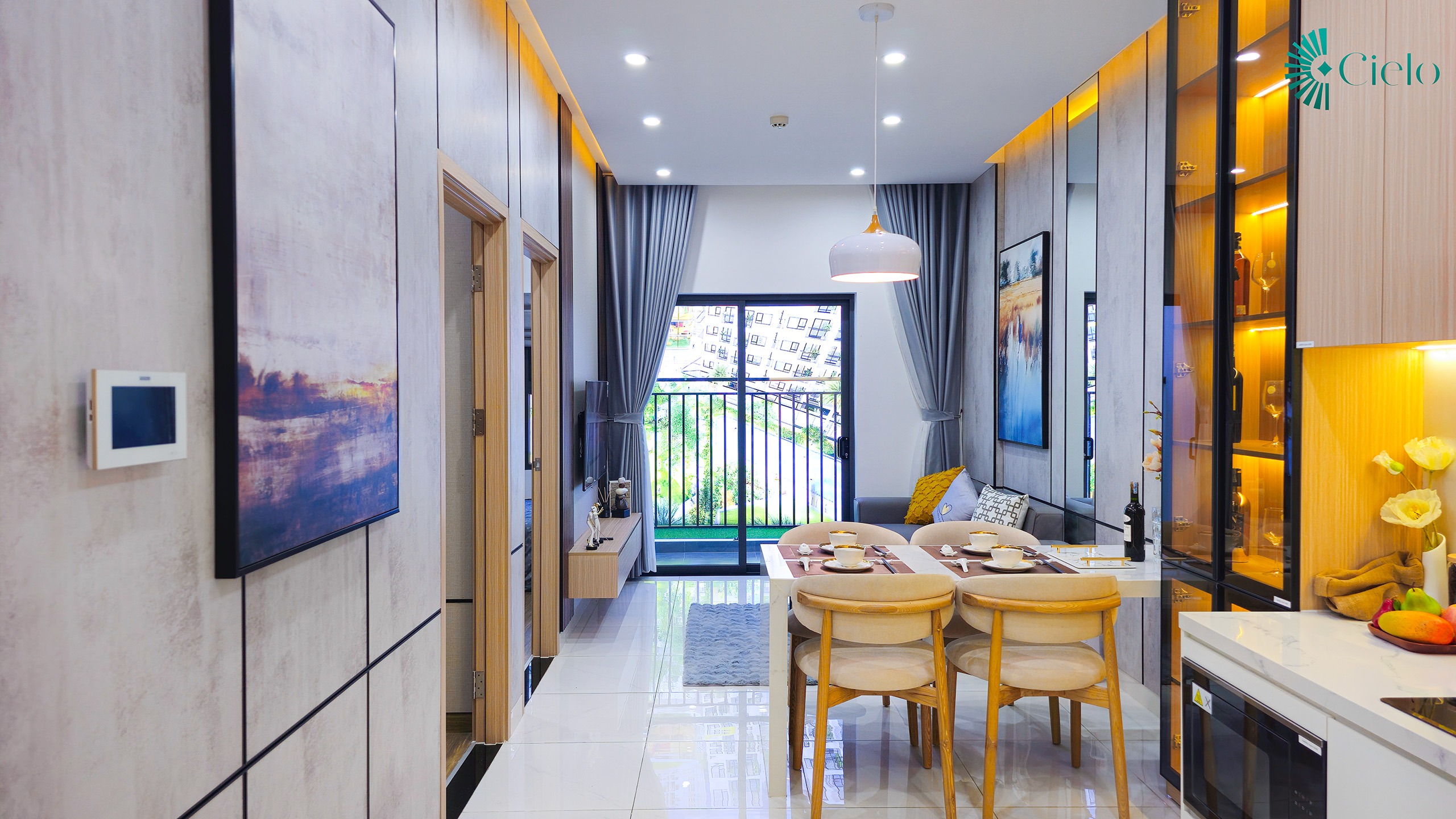 thông tin căn hộ Destino Centro Cielo Seaholding Bến Lức Long An