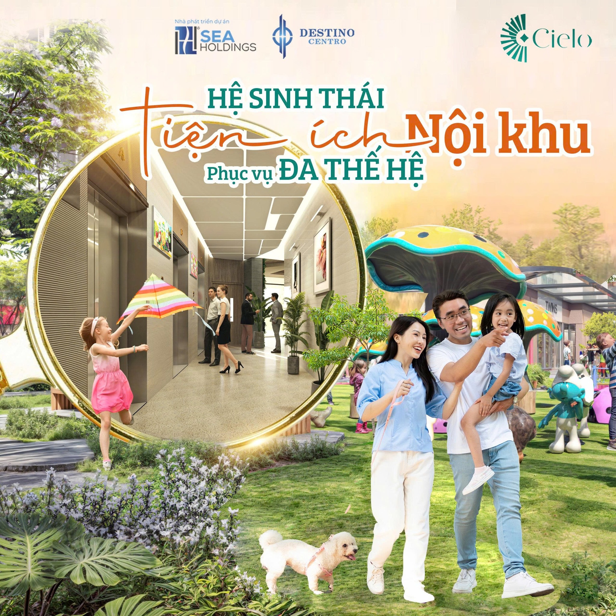 Căn hộ chung cư Destino Centro Bến Lức Long An